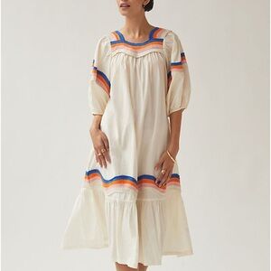 Anthropologie Ric Rac Midi Dress